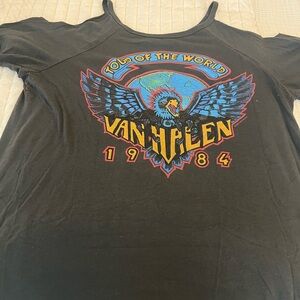 Black Van Halen Tour T-Shirt